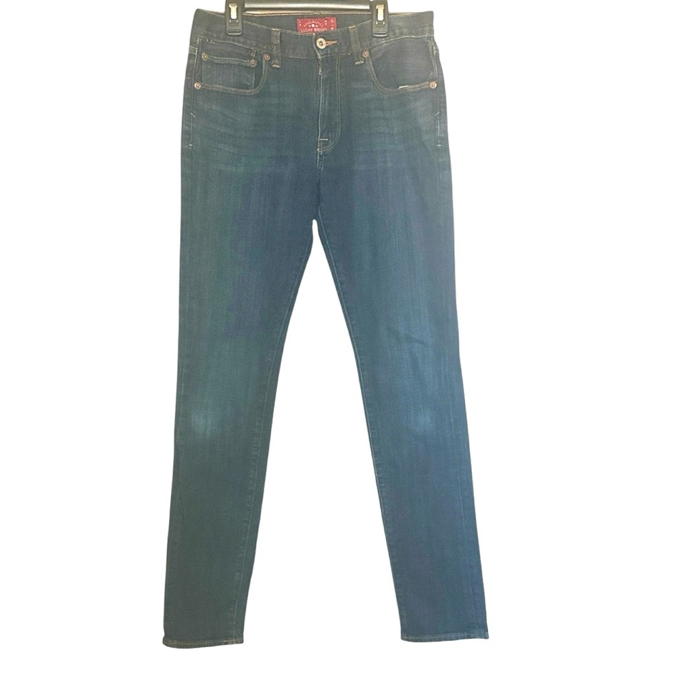Lucky Brand 10 Authentic Skinny jeans in a dark wash with a W 29